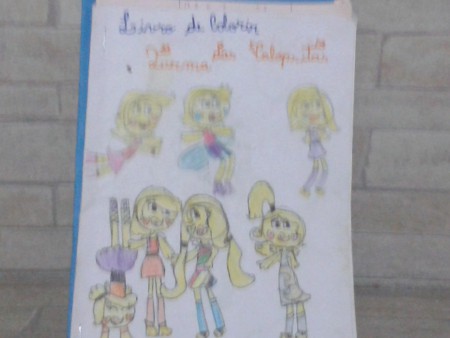 Livro de colorir Turma das Calopsitas